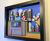 3D Video Game Shadow Boxes