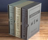 Vintage Bookshelf Board Games