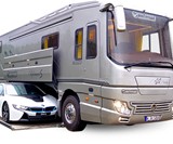 Volkner Mobil RVs with Built-In Car Storage