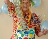 The Money Cake - Cash-Filled Cake Topper