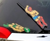 Luchador Wrestling Wiper Tags