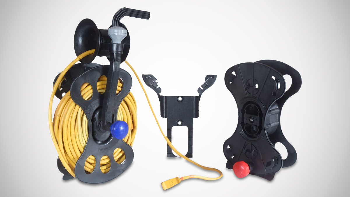 FreeReel Cord & Hose Management System FreeReel Cord & Hose Management System