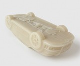 Burning Car Candle