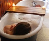 Wood Tub Caddy