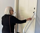 Hold-Tight Jamb-Mounted Mini Handrail