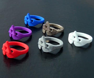 Triforce Claddagh Ring Triforce Claddagh Ring