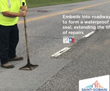 American Road Patch - Peel & Seal Pothole Repair