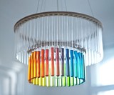 Test Tube Chandelier
