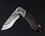 Romance of Men Windtalker Damascus Steel Folding Knife Romance of Men Windtalker Damascus Steel Folding Knife