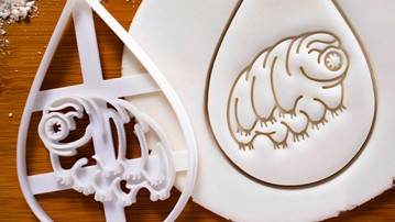 Tardigrade Cookie Cutter Tardigrade Cookie Cutter