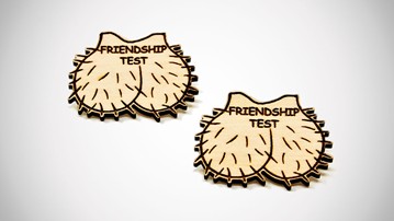 Friendship Test Pin Set Friendship Test Pin Set