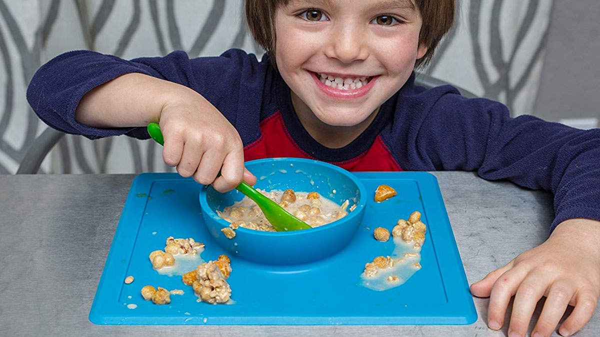 Happy Bowl - One-Piece Silicone Placemat & Bowl