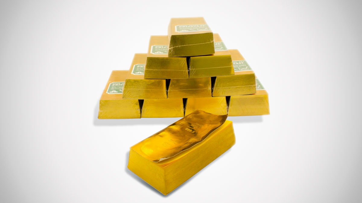 Gold Bar Noteblock