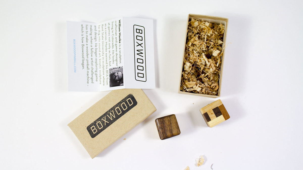Boxwood Genius Hardwood Dice Boxwood Genius Hardwood Dice