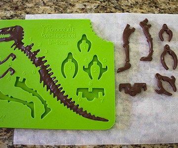 3D Chocolate T-Rex Mold