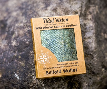 Alaska Salmon Leather Wallets Alaska Salmon Leather Wallets