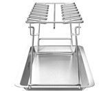 Chicken Wing Rack with Drip Tray