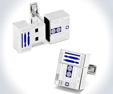 R2D2 Flash Drive Cuff Links R2D2 Flash Drive Cuff Links