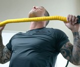 Bullbar Freestanding, Folding Pull-Up Bar