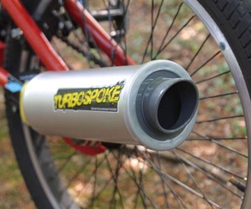 Turbospoke Bicycle Exhaust System