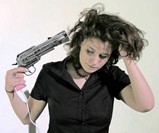 The 357 Magnum Gun Hair Dryer