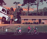 Stranger Things Pixel Art Print