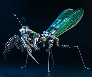 Cyberpunk Praying Mantis 3D Model Kit Cyberpunk Praying Mantis 3D Model Kit