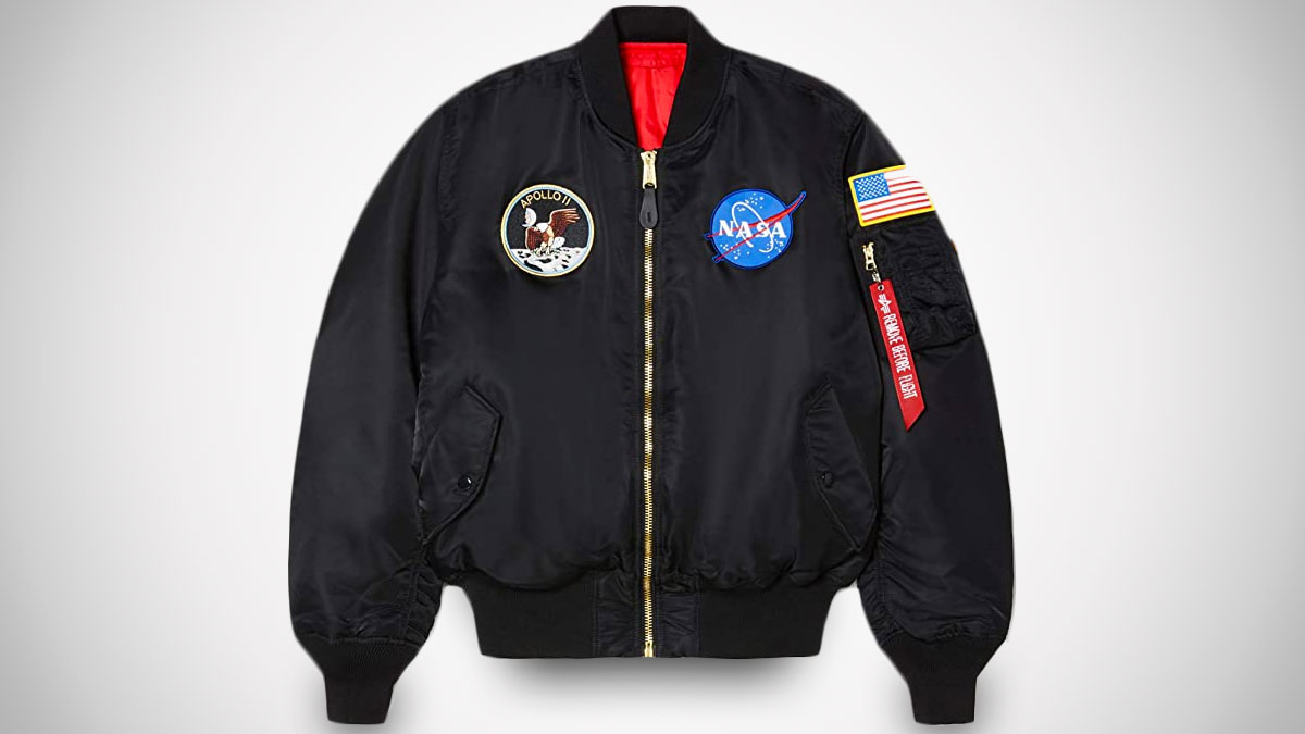 Alpha Industries Men's Apollo MA-1 Flight Jacket Alpha Industries Men's Apollo MA-1 Flight Jacket