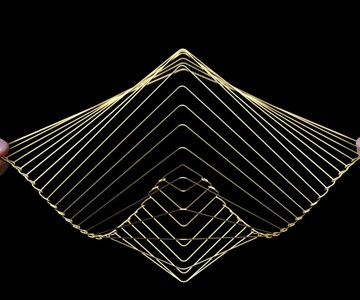 Kinetrika Square Wave Kinetic Sculptures Kinetrika Square Wave Kinetic Sculptures