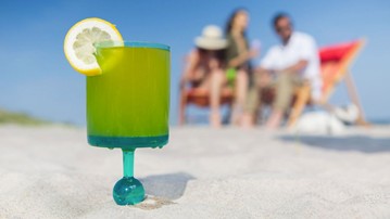 The Beach Glass Caribbean Tumbler The Beach Glass Caribbean Tumbler