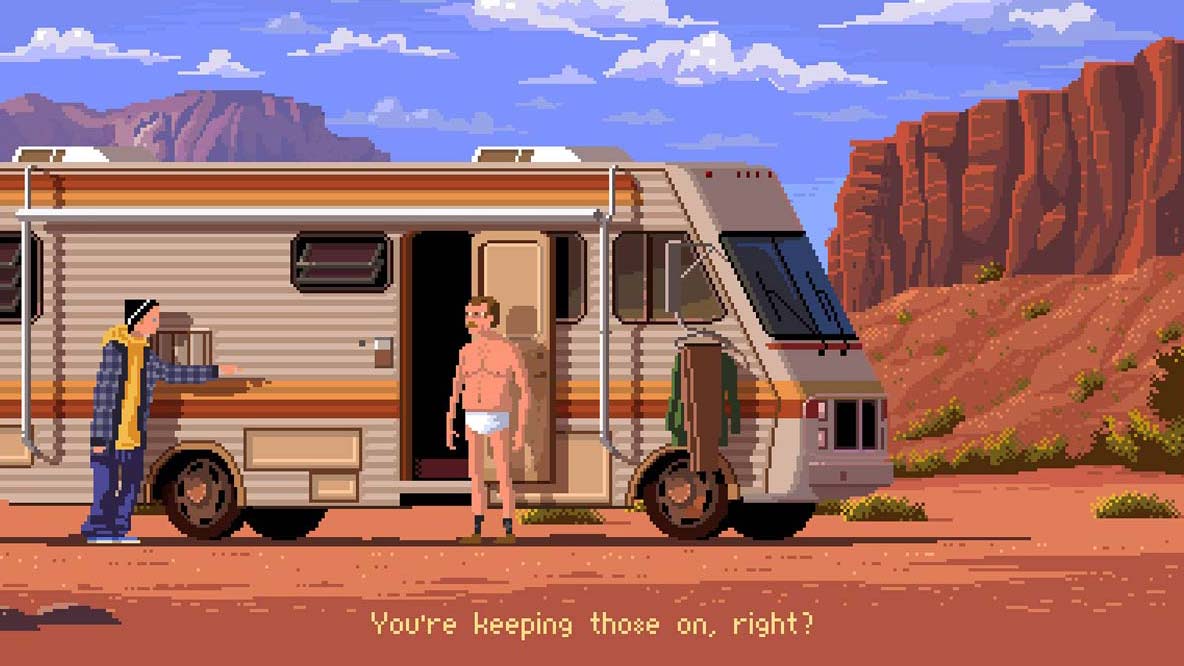 Pixel Art Breaking Bad Print Pixel Art Breaking Bad Print