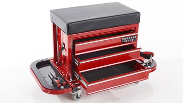 Rolling Toolbox Stool Rolling Toolbox Stool