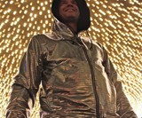Reversible Disco Hoodie - Closeup View