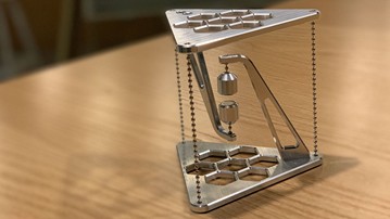 Impossible Table - Desktop Tensegrity Demonstration Impossible Table - Desktop Tensegrity Demonstration