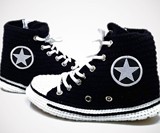 Crochet Converse Slippers