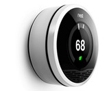 Nest Learning Thermostat Side View
