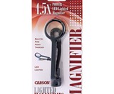Tweezers with LED-Lit Magnifier