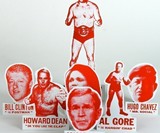 Presidential Wrestling Ornaments