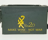 Boxed Wine In Ammunition Case