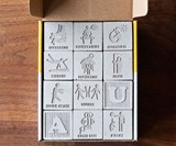 School of Hard Blocks - Alphabet Blocks for Adults