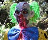 Bleeding Zombie Clown Target
