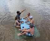 Floating Picnic Table