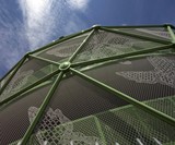 Lace Fence Butterfly Dome