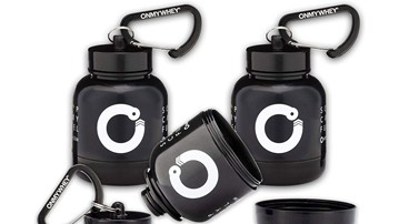OnMyWhey Portable Protein & Supplement Powder Keychains