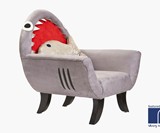 The Great Grey Shark Chair