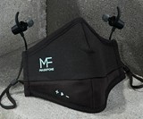 MaskFone - Face Mask with Built-In Earbuds