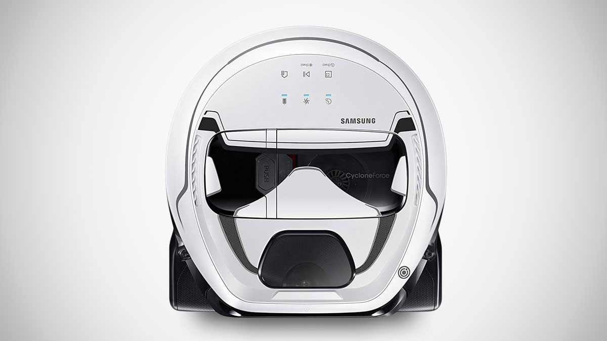 Star Wars Stormtrooper Samsung POWERbot Vacuum Star Wars Stormtrooper Samsung POWERbot Vacuum