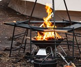 Campfire, Fire Pit & BBQ Table