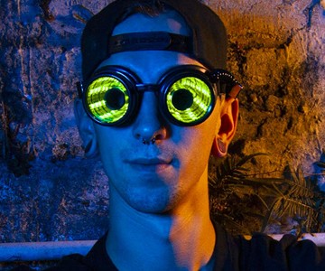 GloFX Pixel Pro Infinite Portal Goggles GloFX Pixel Pro Infinite Portal Goggles