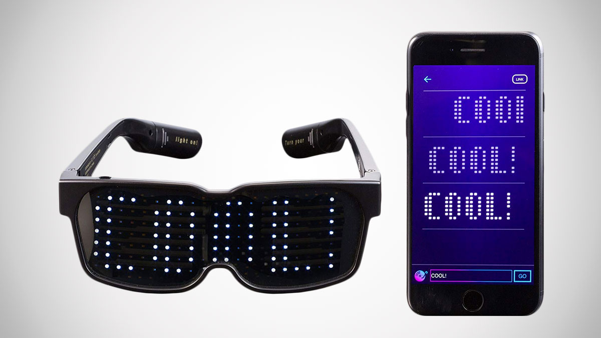 Customizable Bluetooth LED Glasses Customizable Bluetooth LED Glasses
